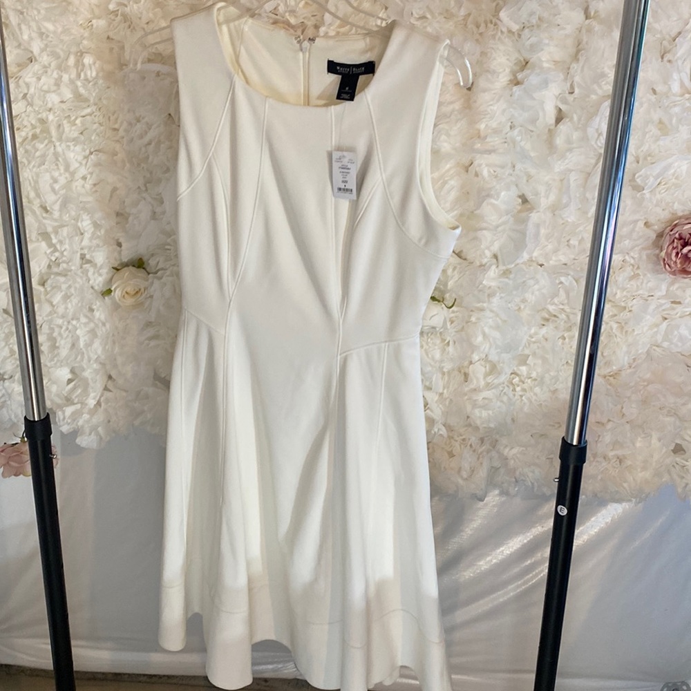 NWT White White House Black Market Dress